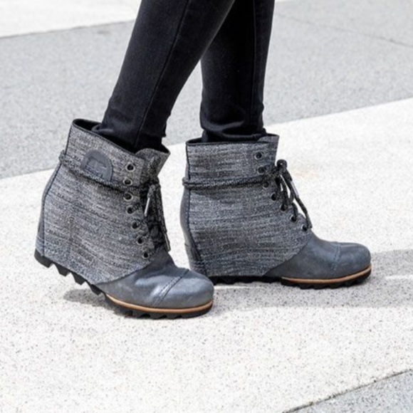 Sorel pdx wedge dark grey Clearance